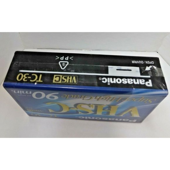 New Panasonic TC30 VHSC Compact‎ Blank Camcorder Video Cassette Tape 90 min - Picture 5 of 7